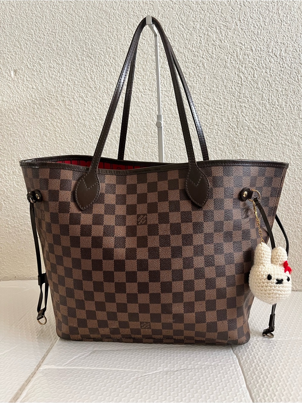 Louis Vuitton Neverfull Damier Ebene MM tote bag